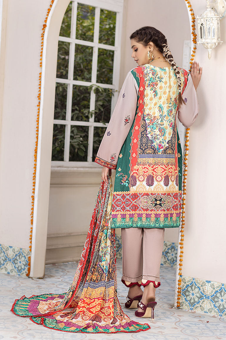 Embroidered Luxury Lawn Pret