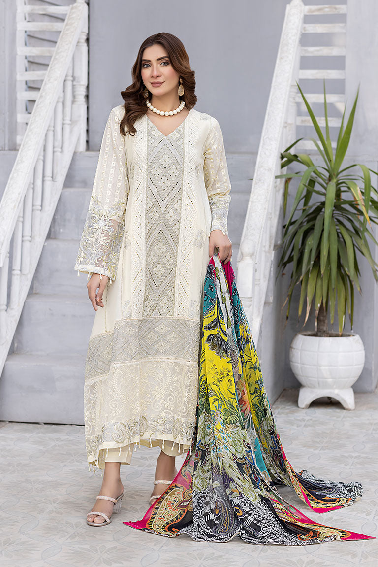 Embroidered Luxury Lawn Pret