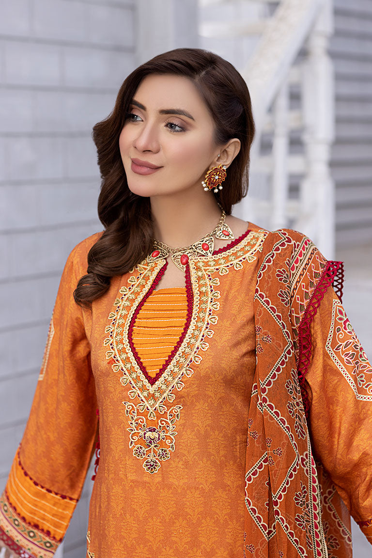 Embroidered Luxury Linen Pret