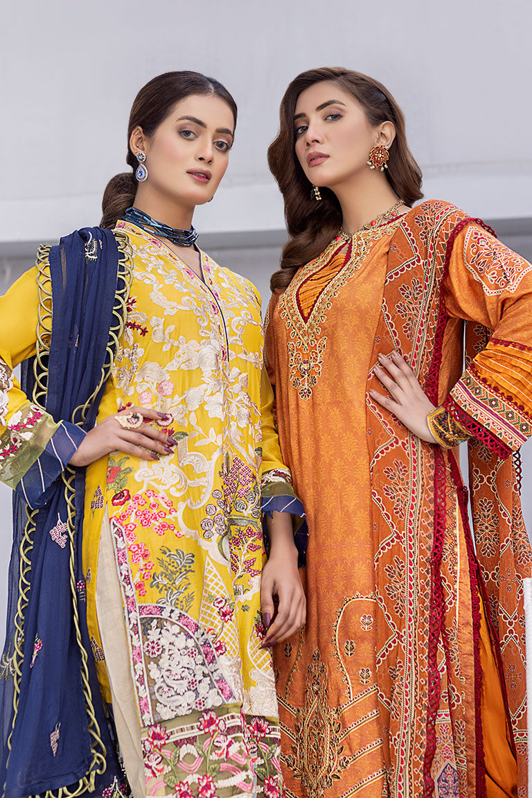 Embroidered Luxury Linen Pret