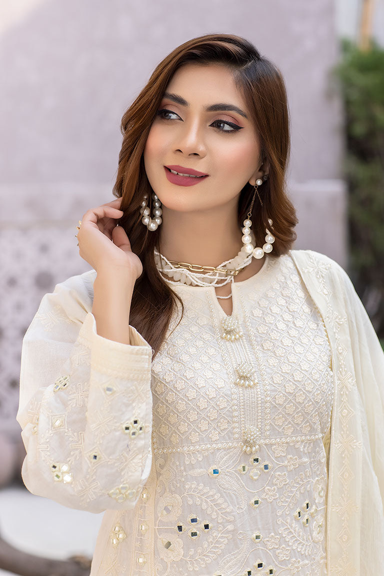 Embroidered Luxury Cotton Pret