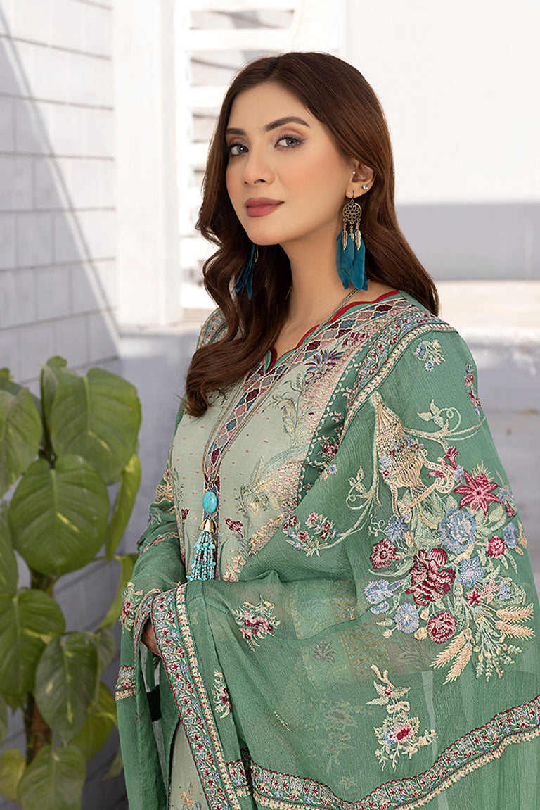 Embroidered Luxury Lawn Pret